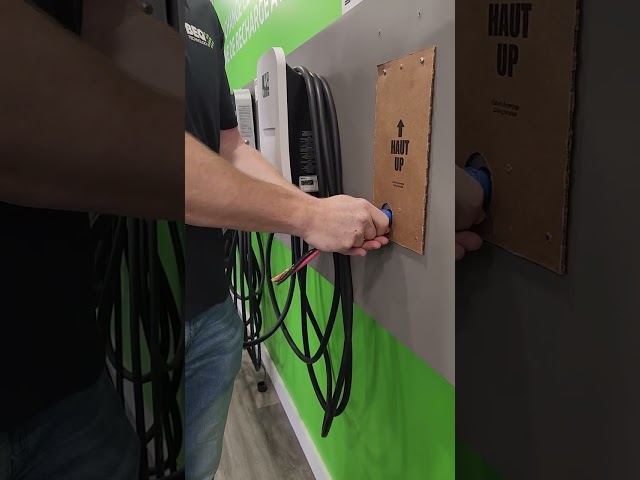 Installation of the BEQ Technology Charging Station