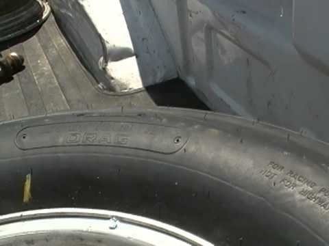 Hoosier Drag Slick Roll Out Identification