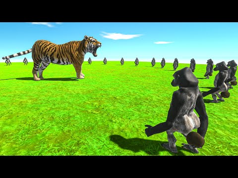 Mammals Neighbors 3.0 in the Attack Circle - Animal Revolt Battle Simulator