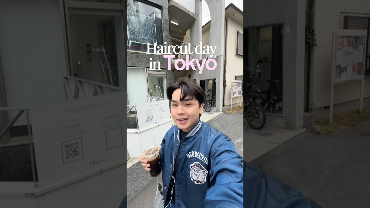 Getting a haircut in Tokyo! 💇🏻‍♂️#haircut #tokyo #lifeinjapan #tokyolife