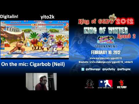 The King of GGPO 2012 - DigitalInfamy (Ryu) vs yito2k (Dhalsim) 1/2