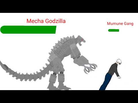 Mumune Gang And Saitama VS Mecha Godzilla ft.@all killersaurus and destrudos      +Special 30 Subs