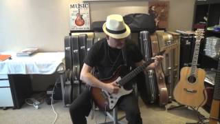 1998 USA Carvin Bolt Guitar Sound Test part 1 Clean Tones