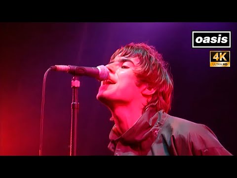 Oasis - Roll With It (Live at Glastonbury 1995) - 4K Remastered