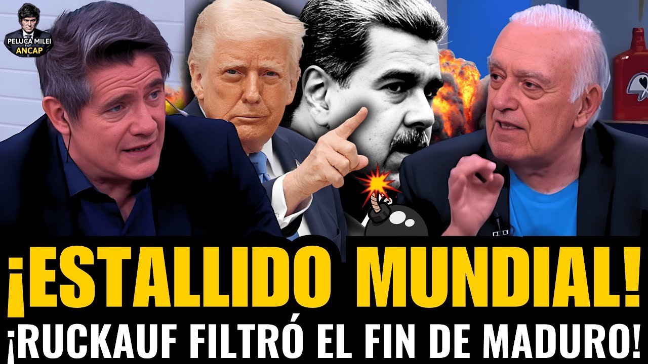 ¡Ruckauf SOLTÓ BOMBAZO de Trump y Maduro que DEJÓ en SHOCK a TODOS!