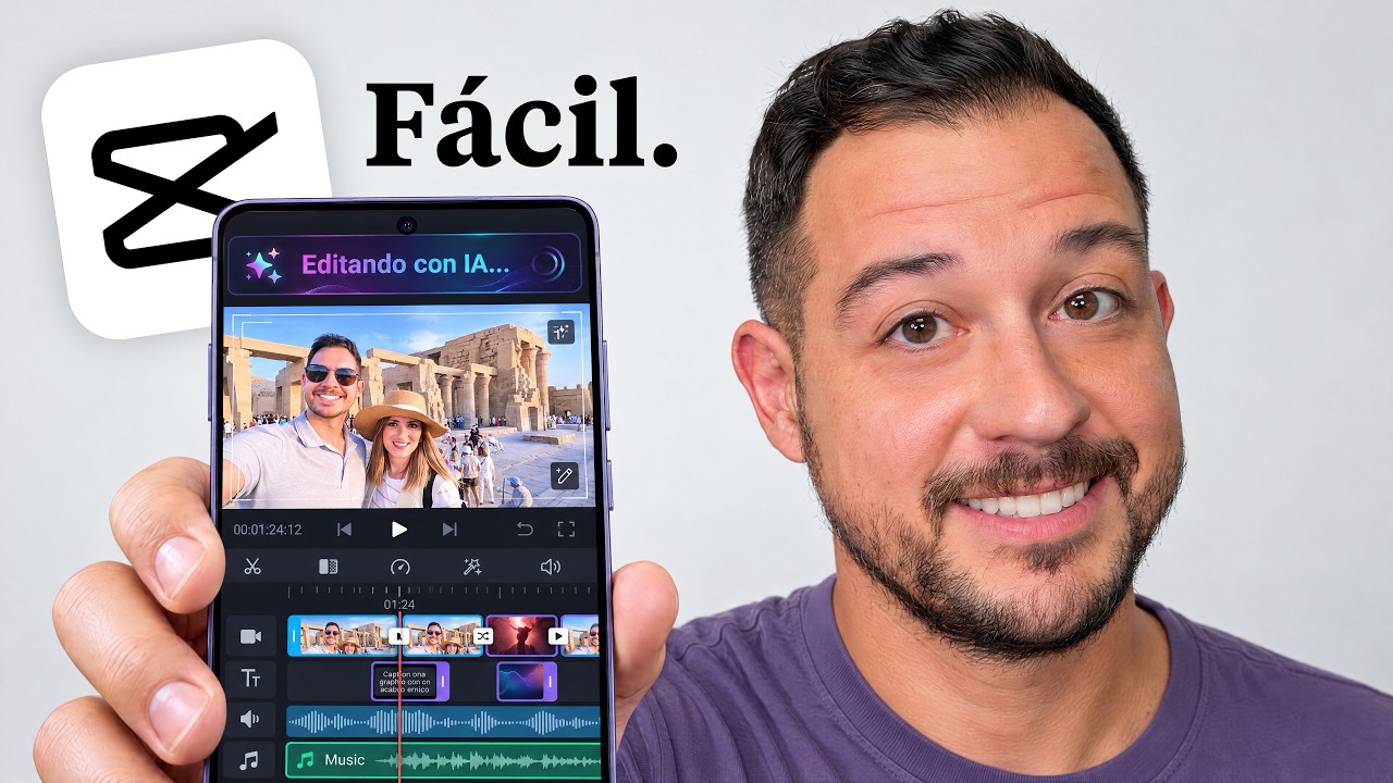 Cómo crear vídeos con fotos y música en tu MÓVIL 🎬