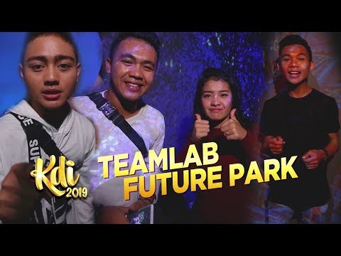 WOW! Para Kontestan Jadi Pecicilan Main Ke Teamlab Future Park