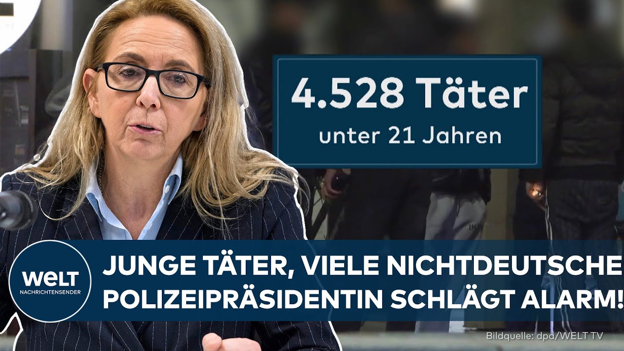 GEWALTTATEN IN BERLIN: Hoher Anteil an Jugendlichen! – Polizeipräsidentin schlägt Alarm!