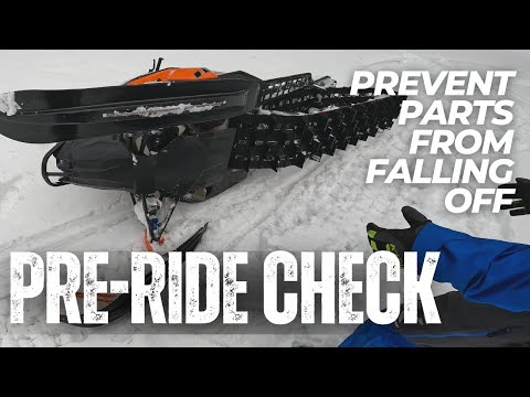 Multi-Point Snowmobile Check \\ Do This Before Every Ride
