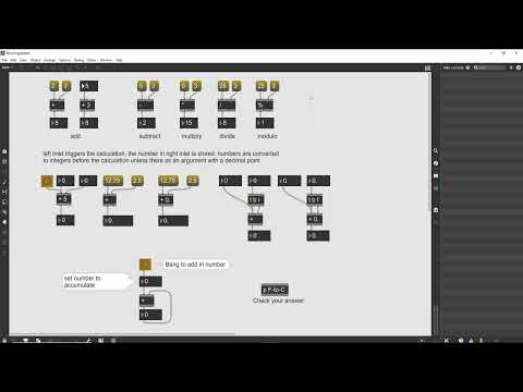 Max Tutorials  Max Basic Tutorial 6 Simple Math in Max | Your First Steps into the World of Max MSP!