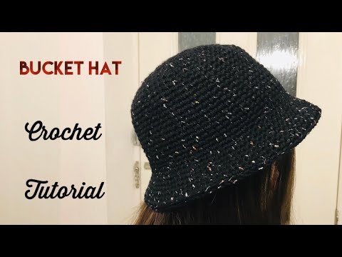 How to crochet Bucket Hat Trend. Waistcoat stitch