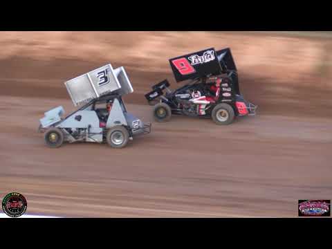  Placerville Speedway July 27th, 2019 BCRA Midget Lite Main Event Highlights 