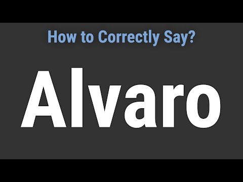 How to Pronounce Name Alvaro (Correctly!)