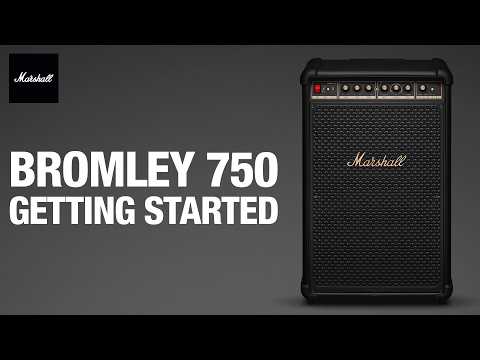 Marshall Bromley 750 Party 500W Bluetooth Black