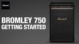 Video thumbnail for Getting Started With Bromley 750 Party Speaker | Marshall Product Support by Marshall Support