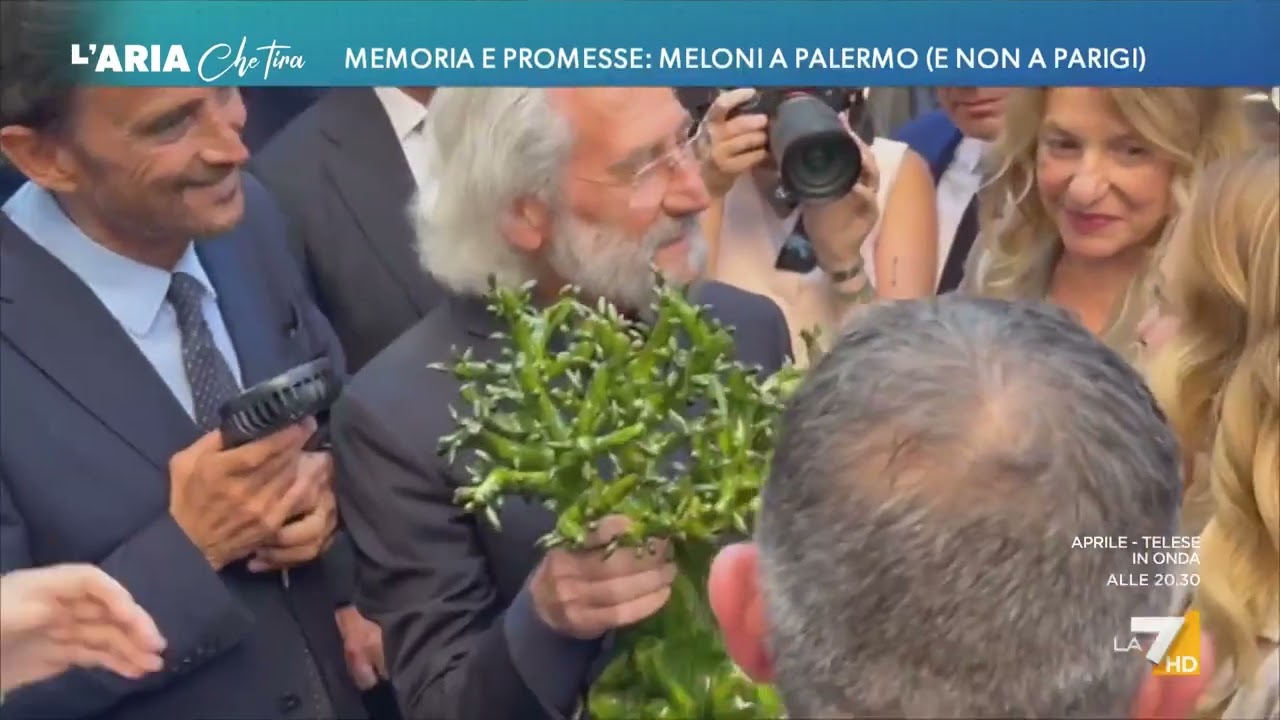 Memoria e promesse: Meloni a Palermo (e non a Parigi)
