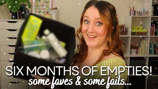 SIX MONTHS OF EMPTIES! Makeup, Skincare & Hair Care Empty Products *ALL CRUELTY FREE & AFFORDABLE!*