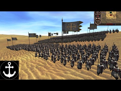 Battle Of Hattin (1187) | Full Battle Scene | Greatest Victory Of Saladin | Medieval 2 Total War