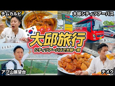 [É muito ruim! 】Prove comida gourmet coreana! Pude aproveitar um dia inteiro no ônibus de turismo da cidade de Daegu!
