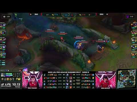 WE vs. DMO | JDG vs. EDG - Week 6 Day 1 | LPL Summer Split (2020)