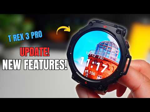 Amazfit T-Rex 3 Pro Just Got BETTER With This Update!