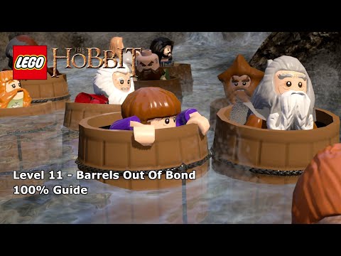 #11 Barrels Out Of Bond 100% Guide - LEGO The Hobbit