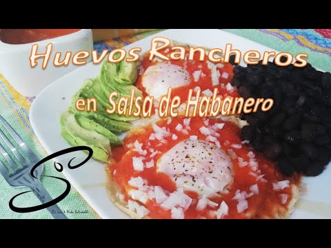 Huevos RANCHEROS en Salsa de HABANERO | Cocina & Vida Saludable