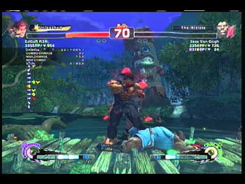 Evil Ryu (EdGar R34) vs. Balrog (Javo Van Gogh)  SSF4AE HD