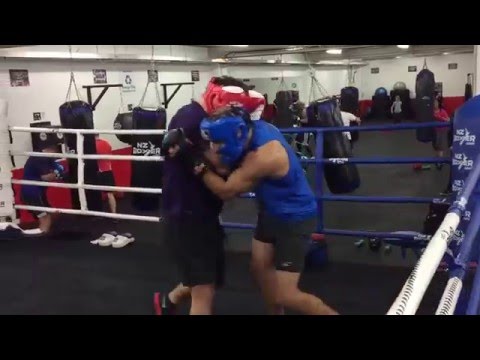 Sparring early days 4, Ben Alex Ryan
