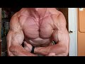 Natural ripped bodybuilder crazy genetic shirtless