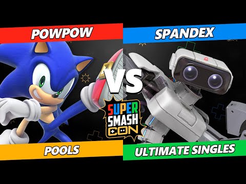 SSC 2023 - PowPow (Sonic) Vs. Spandex (ROB) Smash Ultimate Tournament