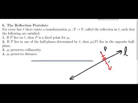 Math335 Content Reflection Postulate