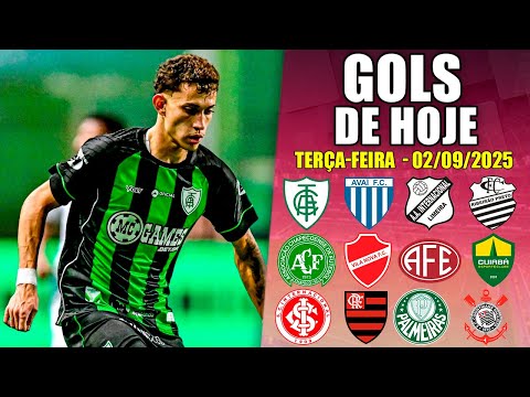 ⚽ ALL GOALS FROM THIS TUESDAY 09/02/2025 - TODAY'S GOALS, BR SERIES B, PAULISTA CUP (COMPLETE)