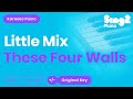 These Four Walls (Piano Karaoke Version) Little Mix ...