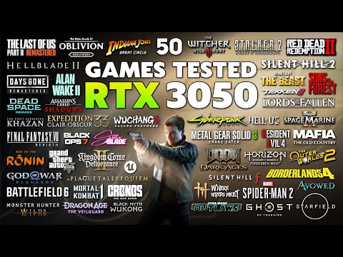 RTX 3050 Test in 50 Games (2026)