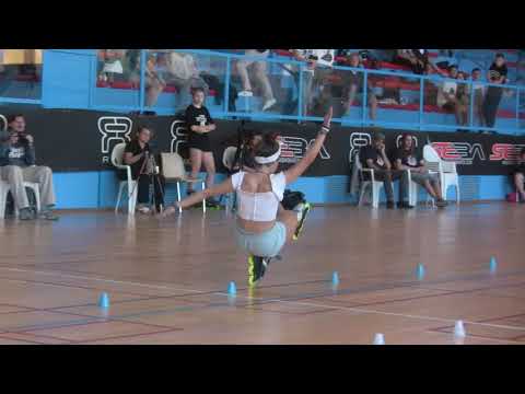 16 20180825 Romanos Blasco Patricia PSWC 2018 Freestyle Classic Junior Women 16 place