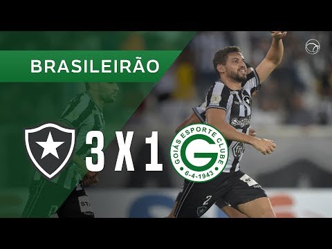 BOTAFOGO 3 X 1 GOIÁS - GOLS - 09/10 - CAMPEONATO BRASILEIRO 2019