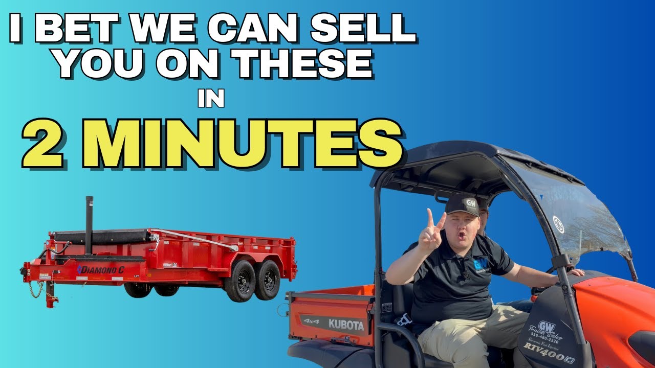 FULL Trailer Inventory Walk-Around in 2 MINUTES OR LESS! | GW Trailers NC  #Trailer #walkaround