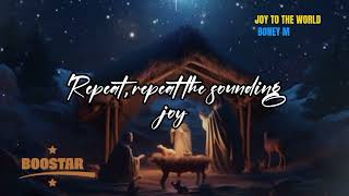 Joy to the World - Boney M (Lyrics)