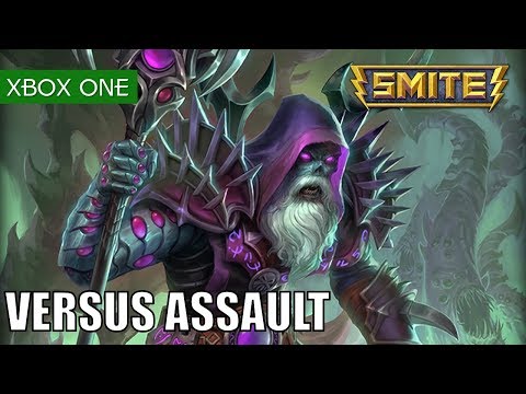 SMITE Xbox One Gameplay Assault Versus as Poseidon - Against no range team