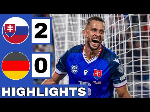 🔵Slovakia vs Germany (2-0) Extended HIGHLIGHTS | World Cup Qualifier