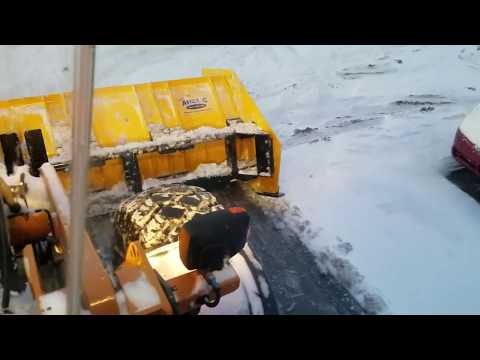 Arctic Sectional Pusher Scraping Hard Pack and Ice