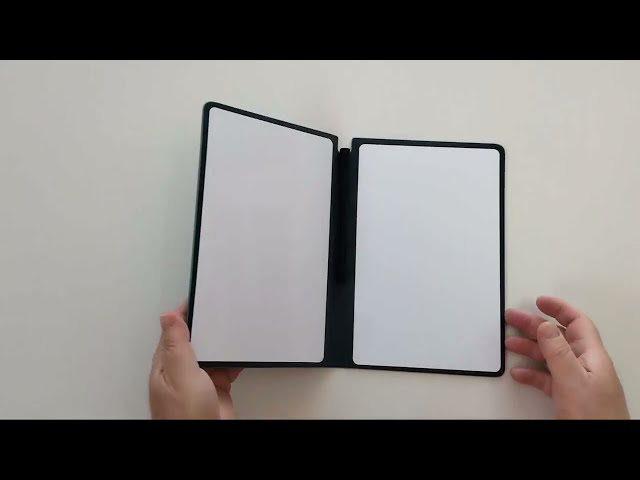 Vídeo relacionado con Pizarra Blanca Pequeña,A5 Pizarra Rotulador Borrable, Whiteboards Pizarra Borrable Reutilizable,Libreta de Pizarra Blanca de Escritorio,Borrado en Seco para Oficina Estudios + Bolígrafos Borradores