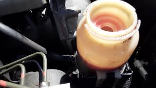 HOW 2 BLEED A SUBARU POWER STEERING SYSTEM 2001 Subaru Outback 3.0 H6