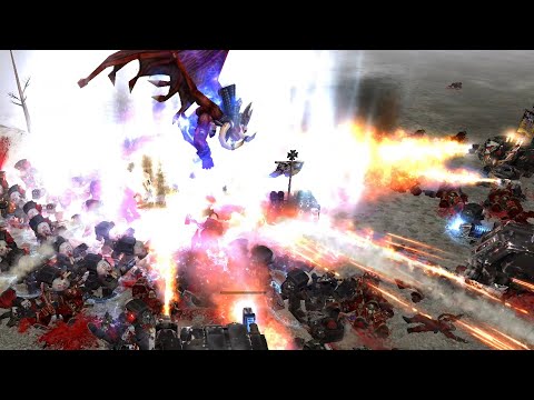 Unification Mod 2021: Black Templars vs World Eaters vs Thousand Sons vs Alpha Legion - Soulstorm