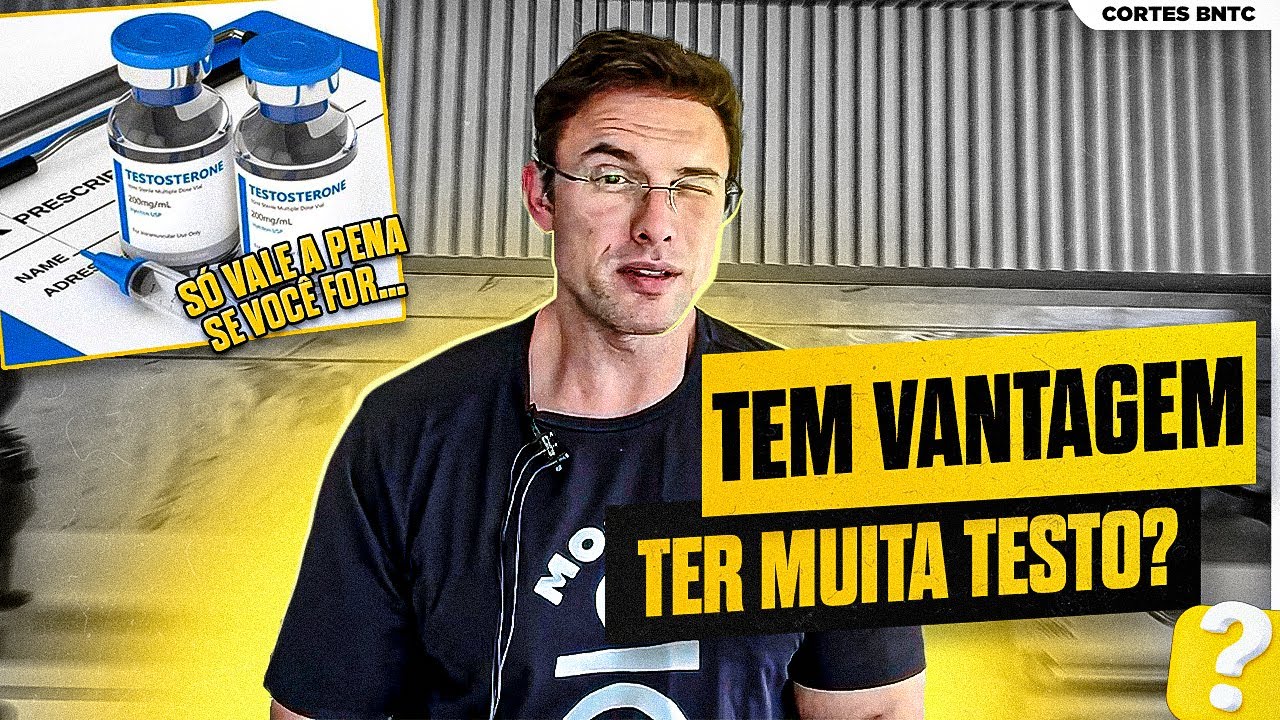 Qual é o NÍVEL IDEAL DE TESTO? Vale a pena PASSAR dele? | Muzy Explica
