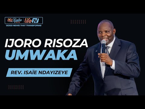 IJAMBO RY’UMUSHUMBA MUKURU W’ITORERO ADEPR, REV. ISAÏE NDAYIZEYE, MU IJORO RISOZA UMWAKA.