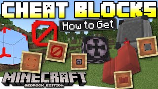 Minecraft Bedrock - How to get SECRET CHEAT BLOCKS in Survival GLITCH - Xbox,PS4,Window,Switch