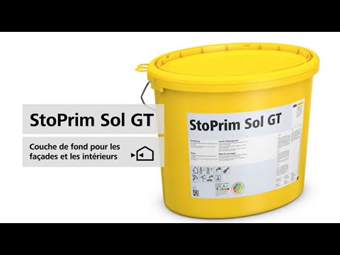StoPrim Sol GT - La couche de fond pour intérieur et extérieur