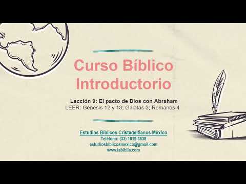 C01 Curso Bíblico Introductorio Lección 9 de 22: El pacto de Dios con Abraham